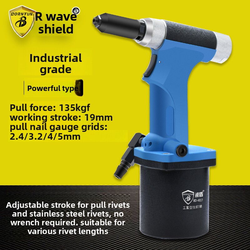 Rivet Gun Air - Pneumatic Self-Feeding Rivet Gun, Air-Powered Rivet