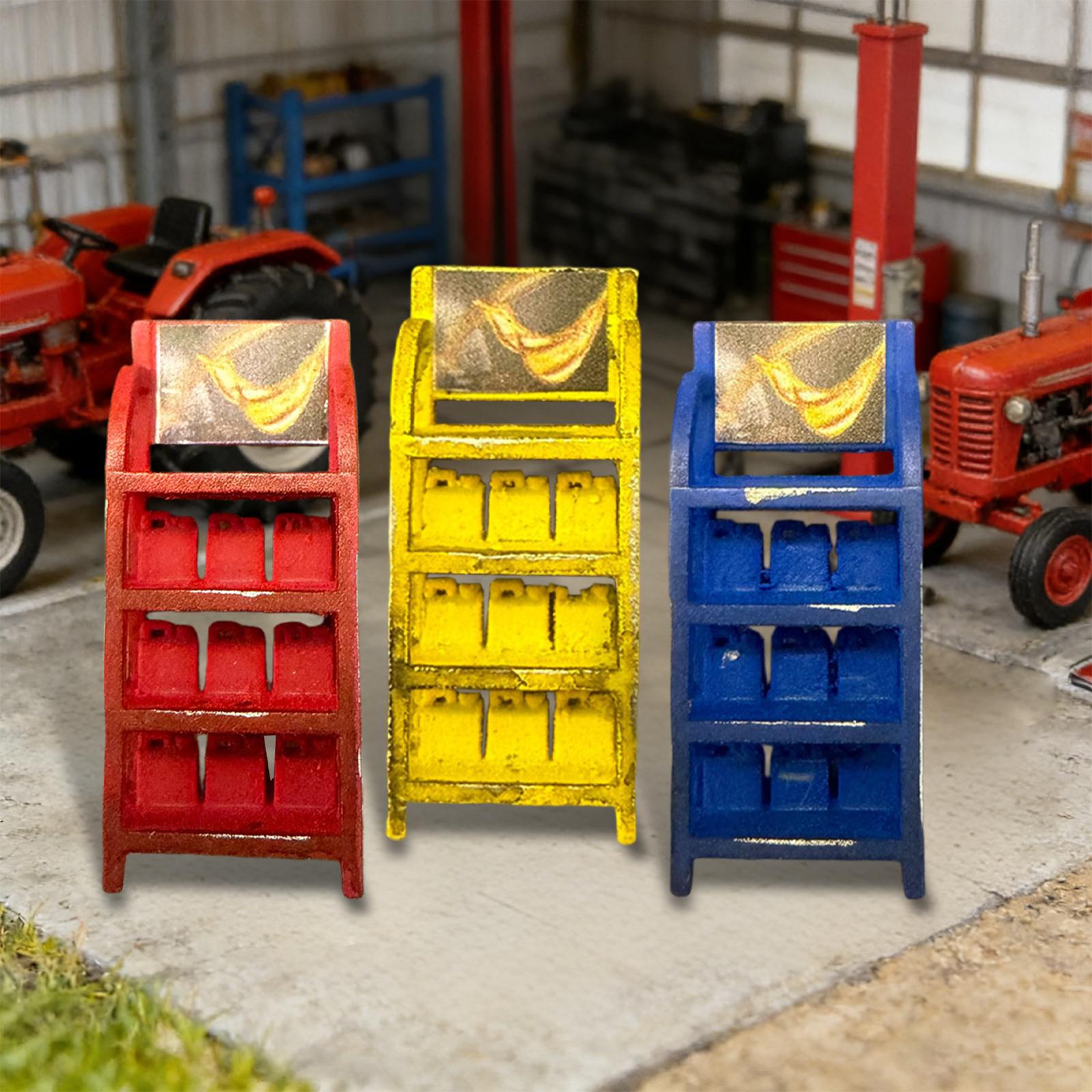 1:64 Auto Oil Rack Model Photo - Auto Repair Shop Photos review and price