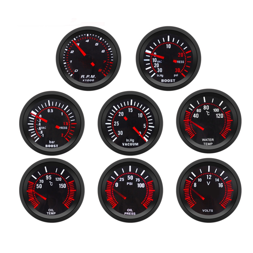 2″ 52mm Tachometer RPM Boost G - Smoke Leak Detector review and price