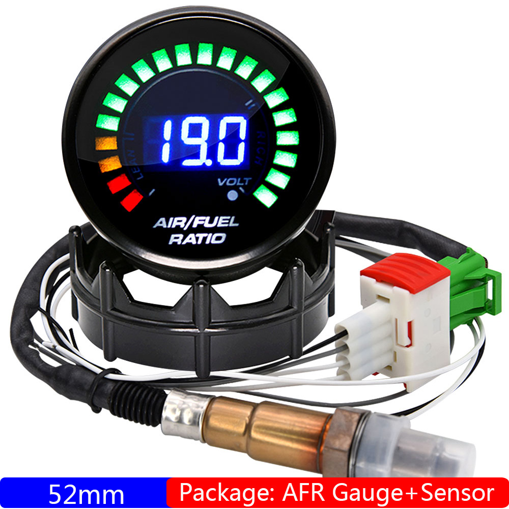 52mm Air Fuel Ratio Gauge Digi - Smoke Leak Detector review and price