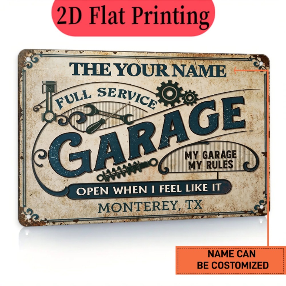 Personalized Custom YOUR NAME  - Auto Repair Shop Names review and price