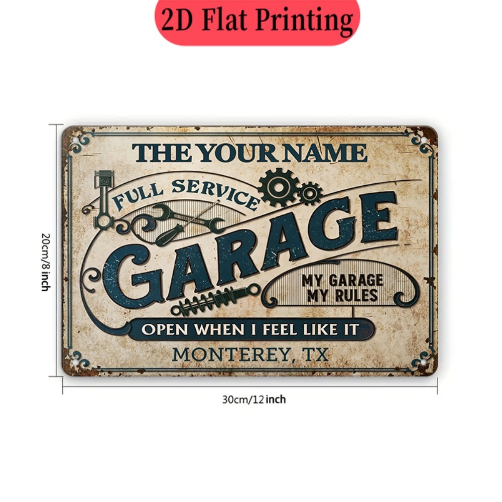 Personalized Custom YOUR NAME  - Auto Repair Shop Names review and price