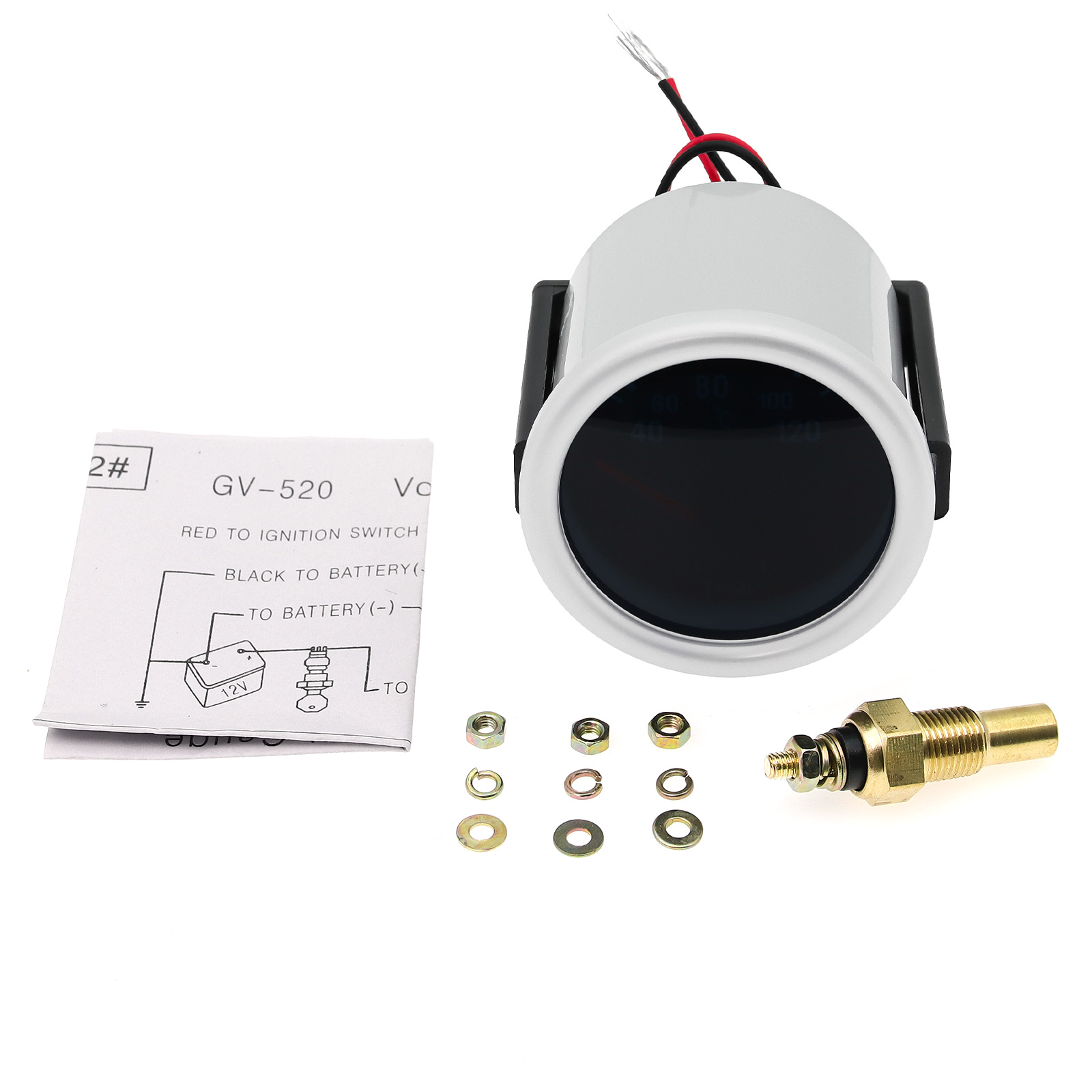 50-150℃ 52MM Oil Temperature G - Smoke Leak Detector review and price