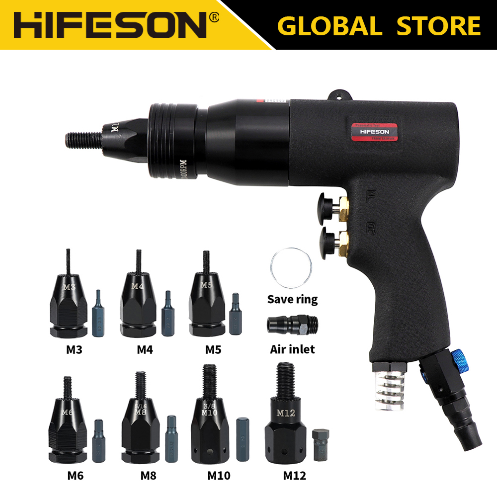 HIFESON Self-Lock Pneumatic Ri - Rivet Gun Air review and price