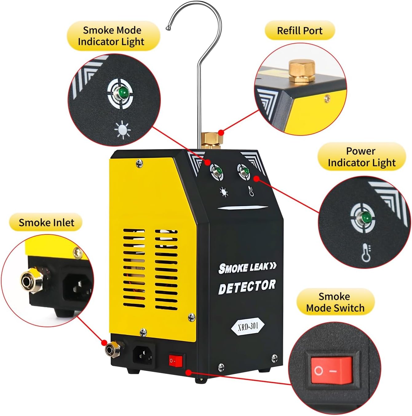 Smoking Generator Oil Smoke Pi - Smoke Leak Detector review and price