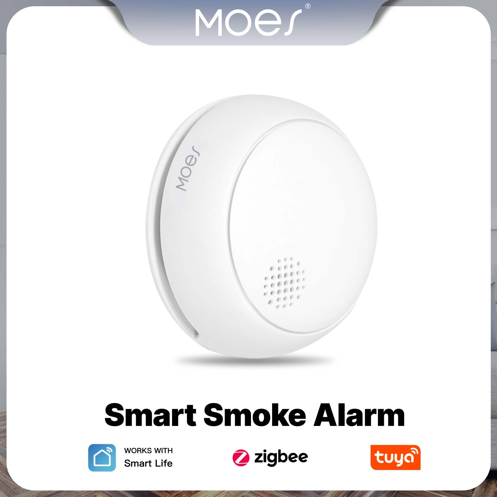 MOES ZigBee Smart Smoke Alarm  - Smoke Leak Detector review and price
